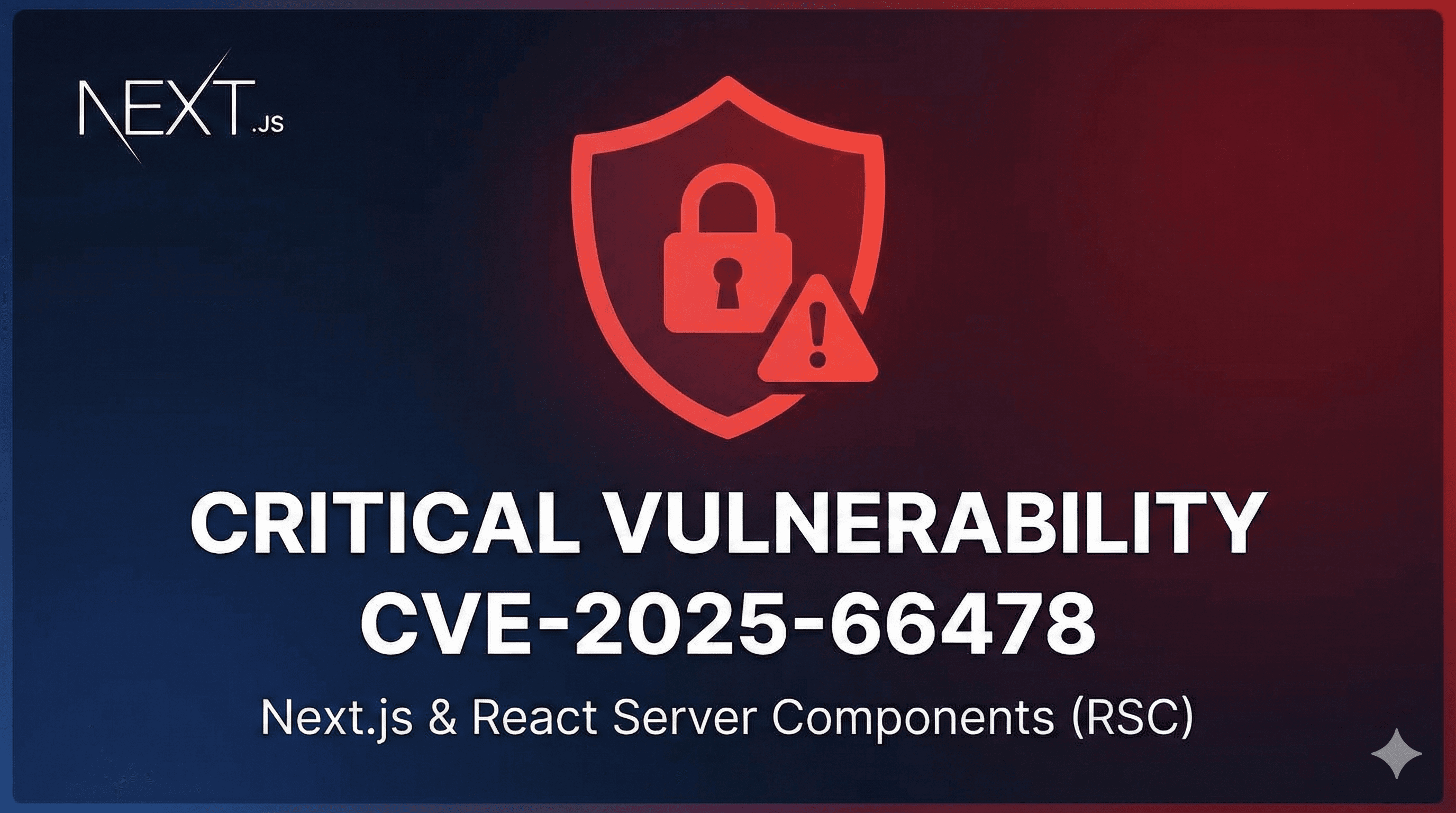 Next.js Security Advisory: CVE-2025-66478 in React Server Components